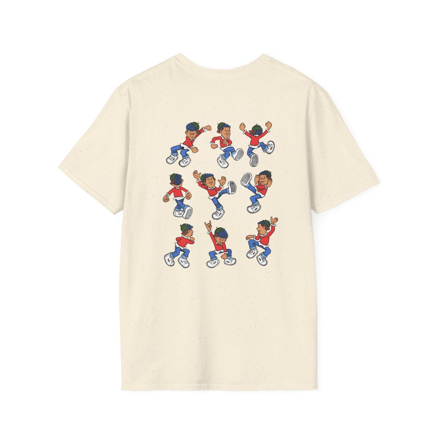 Curtis “Feel the Groove” Character Collage T-Shirt