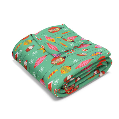 Blondie's Holiday Cheer- Arctic Fleece Blanket