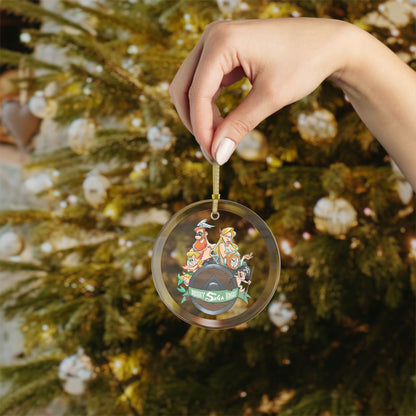 Merry Saga Xmas- Glass Ornaments