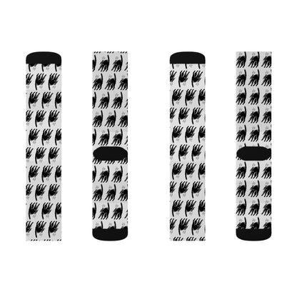 Working Cats- Sula’s Spooky Steps Socks