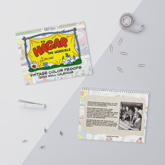 Hägar the Horrible 2026 Wall Calendar