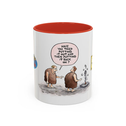 Insanity Streak “Tech Support” Comic Mug