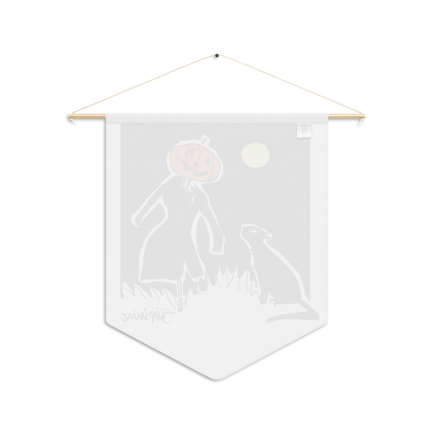 Six Chix- “Midnight Meeting” Wall Pennant