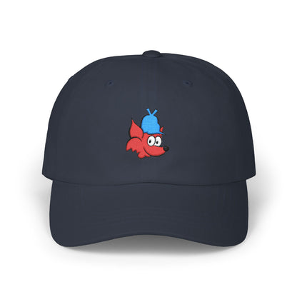 Slylock Fox Embroidered Dad Cap