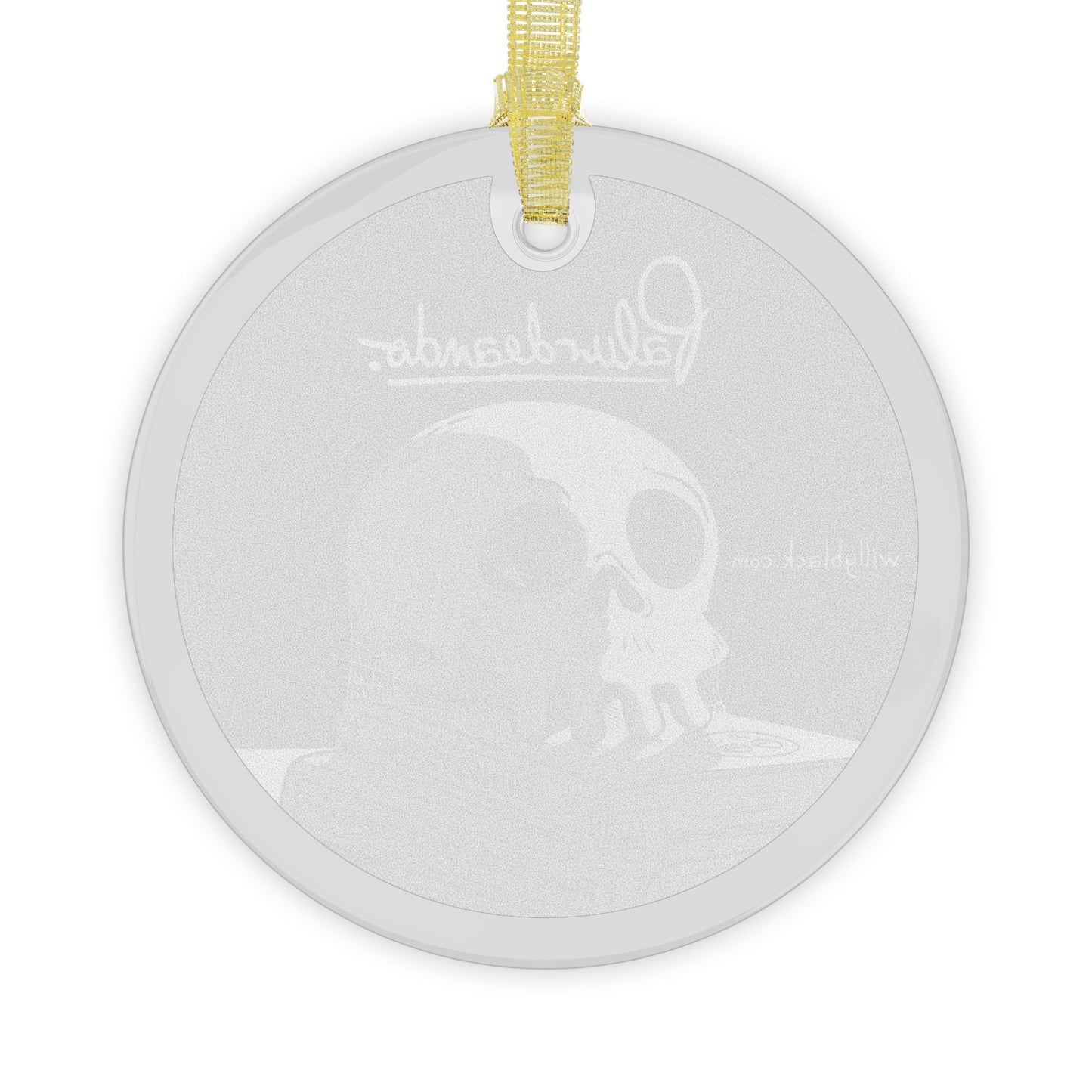 Palurdeando- The Eternal To-Do List Glass Ornament