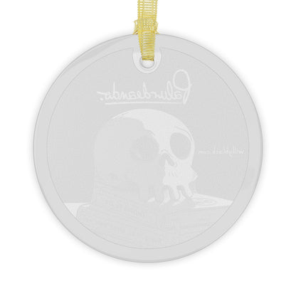 Palurdeando- The Eternal To-Do List Glass Ornament