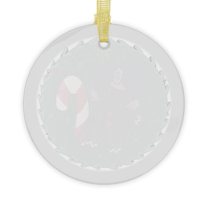 Comiclicious Gingerbread Gemmy Glass Ornament