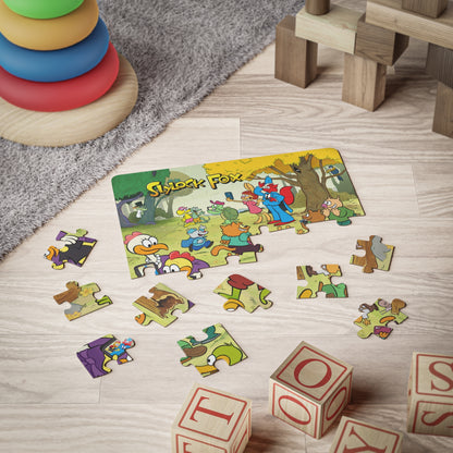 Slylock Fox 30-Piece Jigsaw Puzzle for Kids