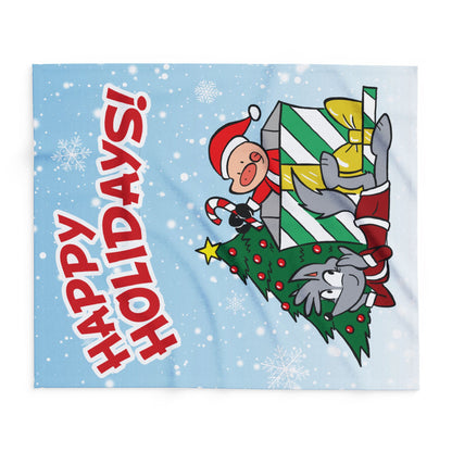 Suburban Fairytales "Snow Much Love" Arctic Fleece Blanket