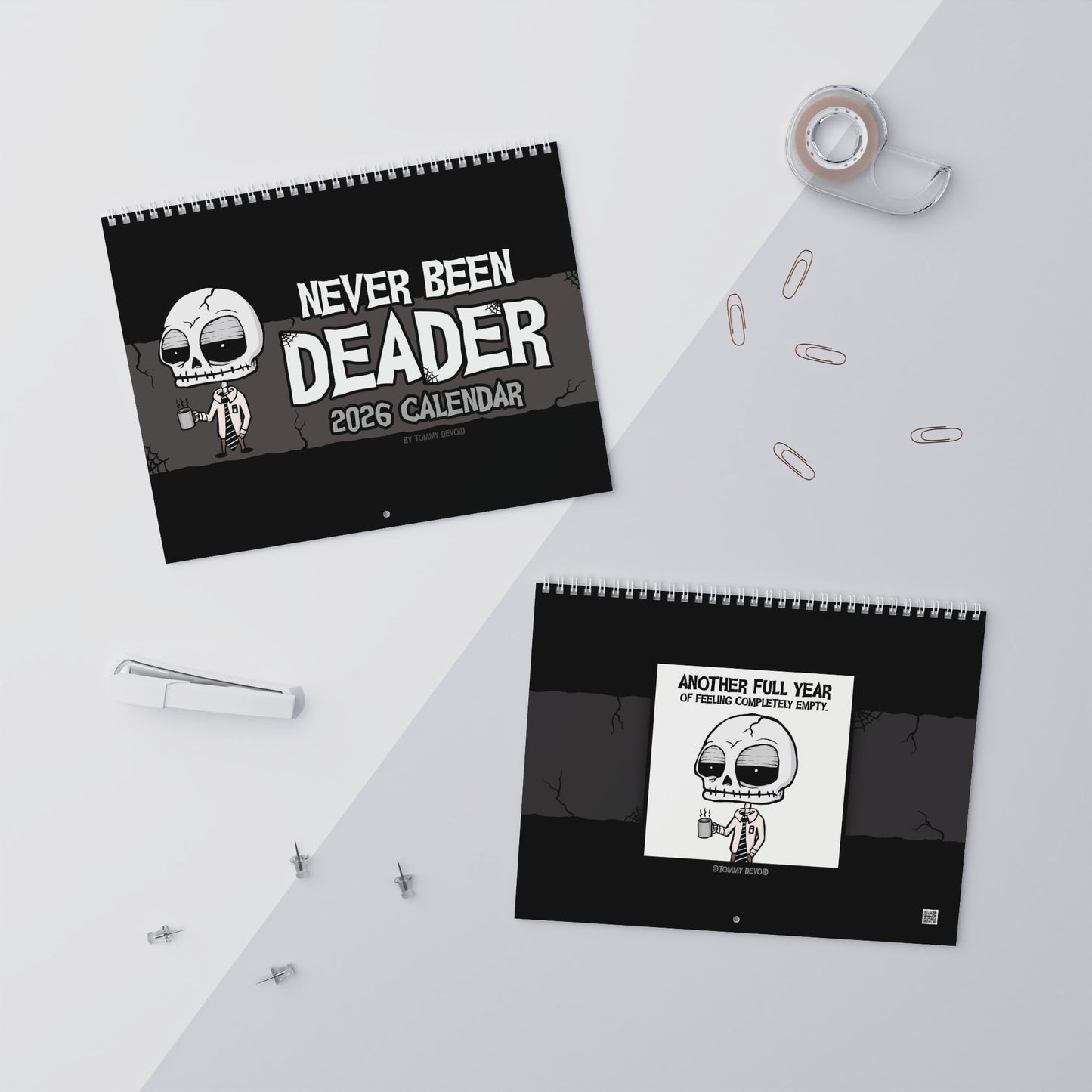 Never Been Deader 2026 Wall Calendar