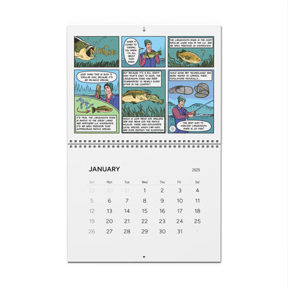 2025 Mark Trail Wall Calendar - Comic Adventures for Nature Lovers