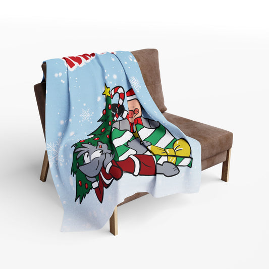 Suburban Fairytales "Snow Much Love" Arctic Fleece Blanket