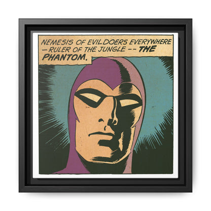 The Phantom Comic Hero Canvas Wrap