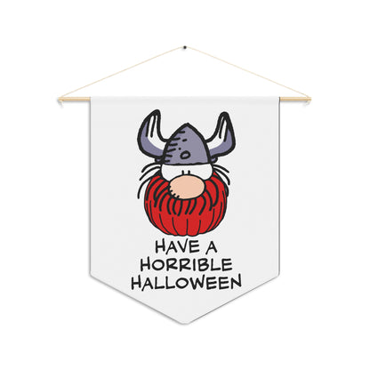 Hagar the Horrible- "Horrible Halloween" Wall Pennant