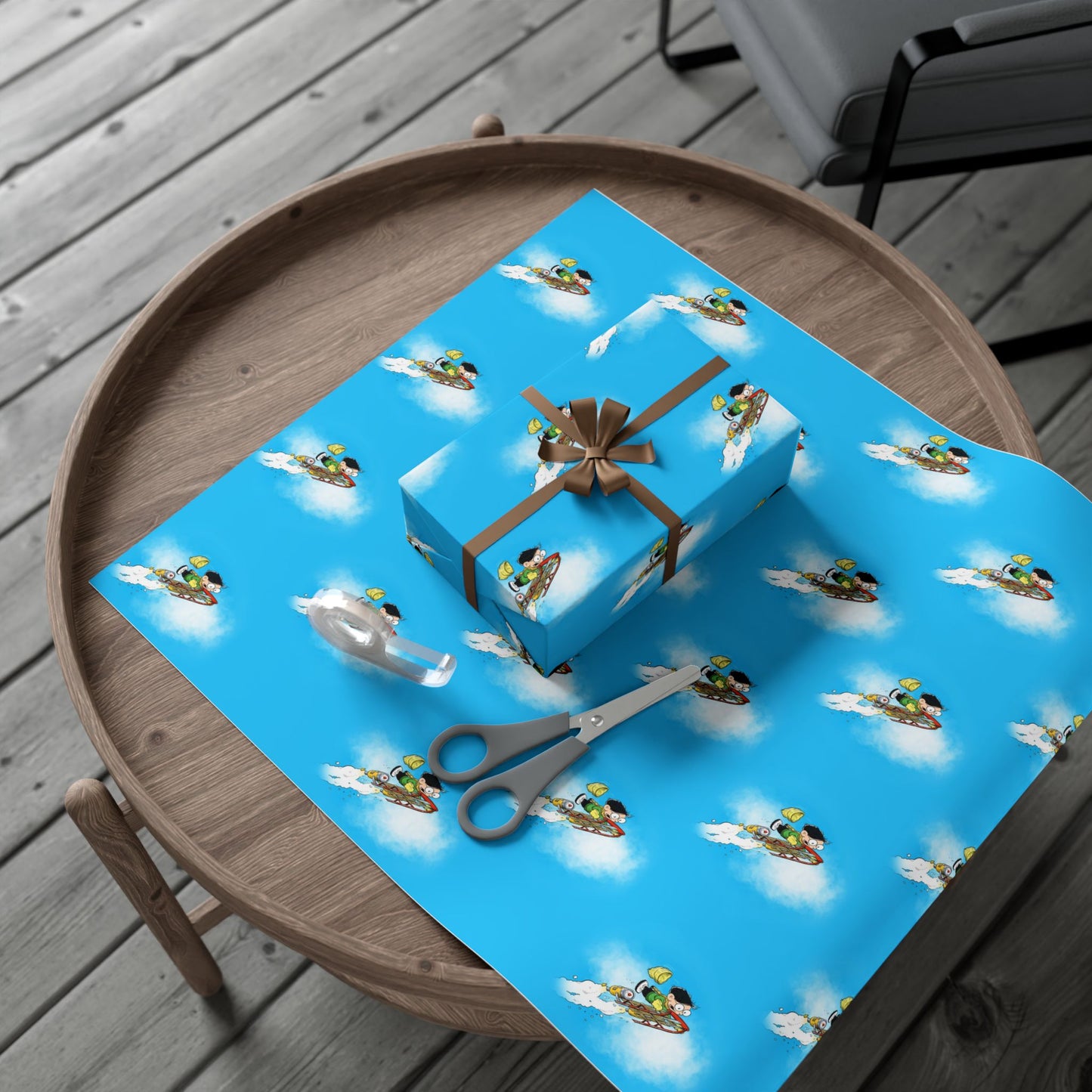 The Brilliant Mind of Edison Lee- “The Theory of Giftativity” Wrapping Paper