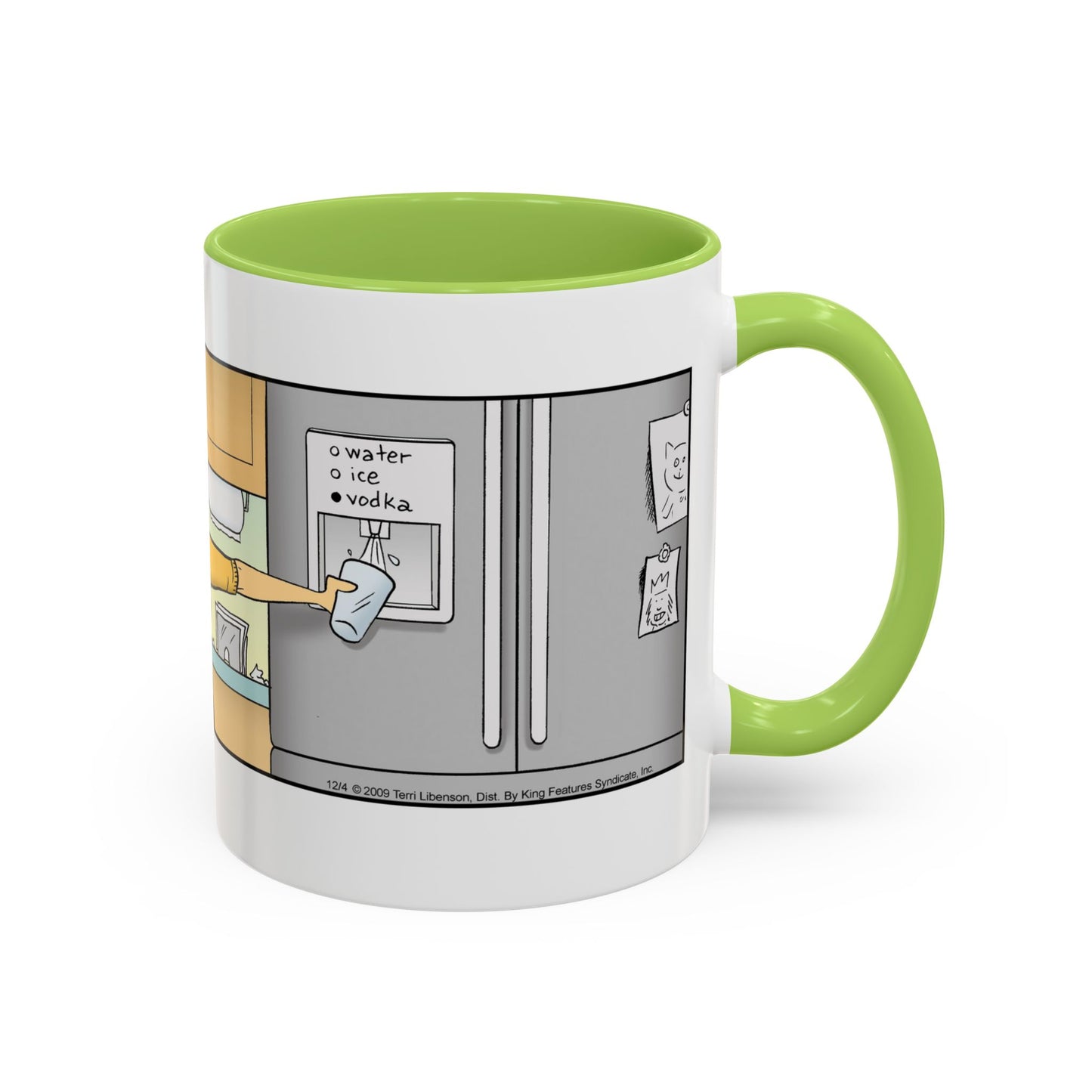 The Pajama Diaries- "Vodka" Accent Mug