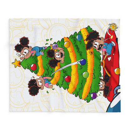 Beware of Toddler "The Great Tree Takeover" Blanket