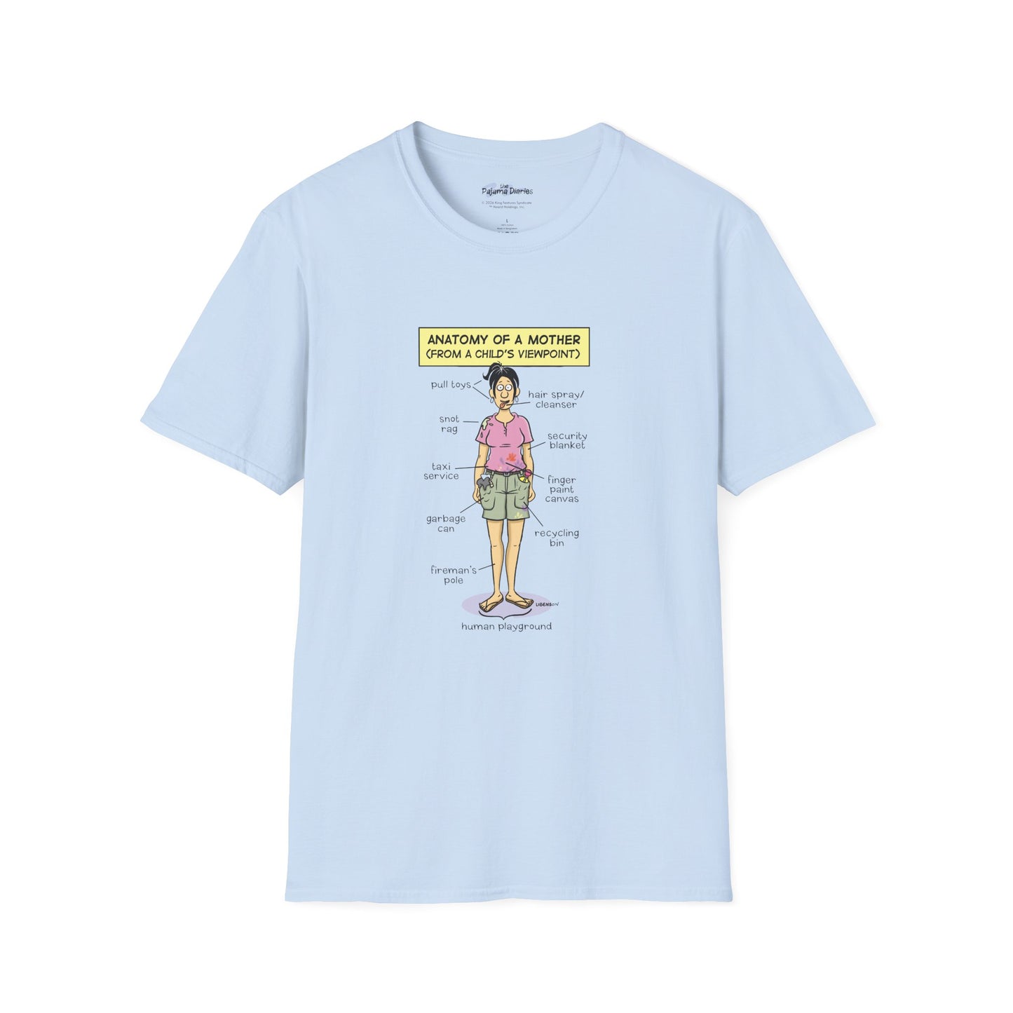 The Pajama Diaries "Anatomy of a Mom" T-Shirt