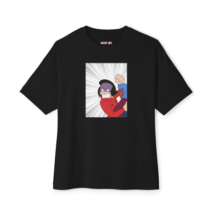 “Don’t Test Me” – Olive Oyl Unisex Boxy Shirt