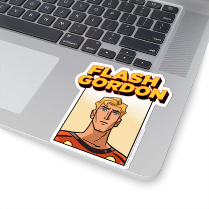 Dan Schkade Flash Gordon Kiss-Cut Stickers