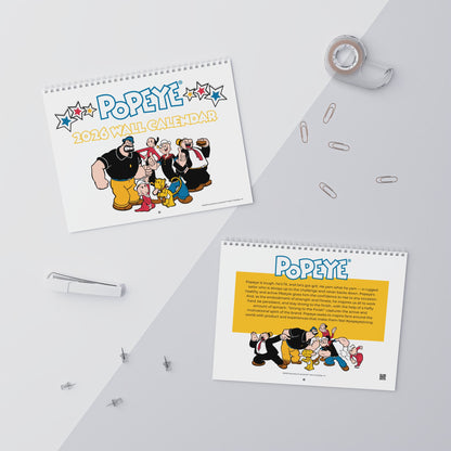 Popeye & Friends 2026 Wall Calendar