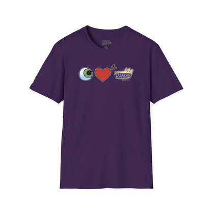 Eye Heart Pie Bizarro Crewneck Tee