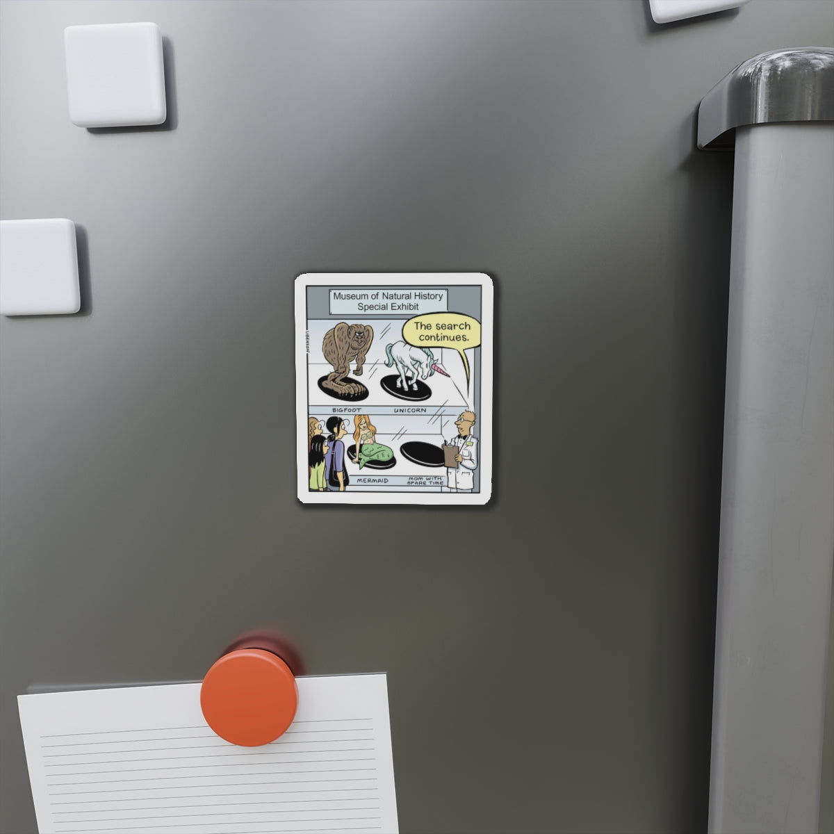 The Pajama Diaries: "The Search Continues" Die Cut Magnet