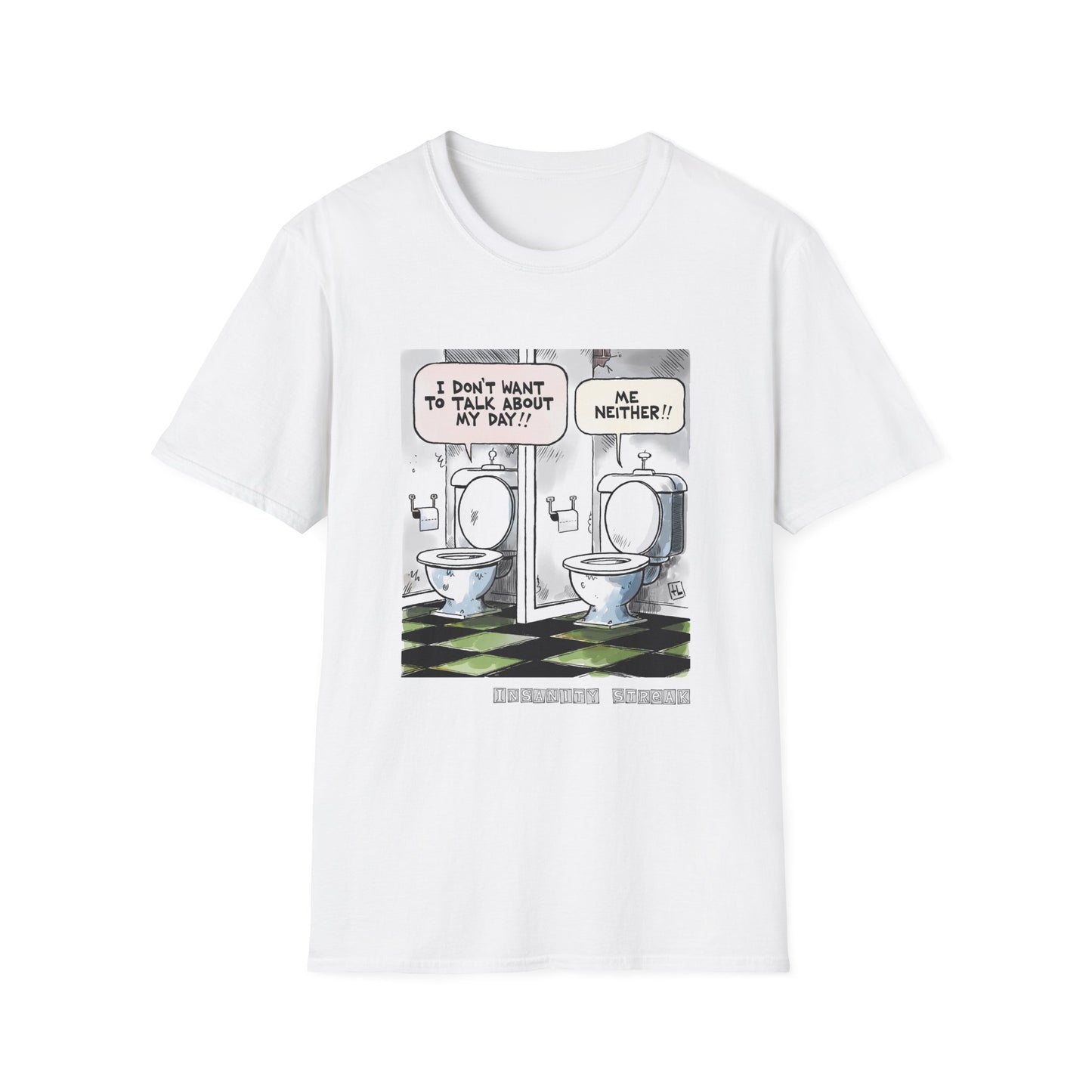 Insanity Streak “Me Neither!” Comic T-Shirt