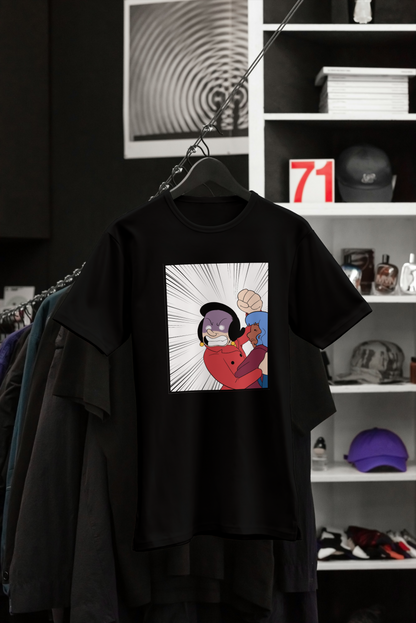 “Don’t Test Me” – Olive Oyl Unisex Boxy Shirt