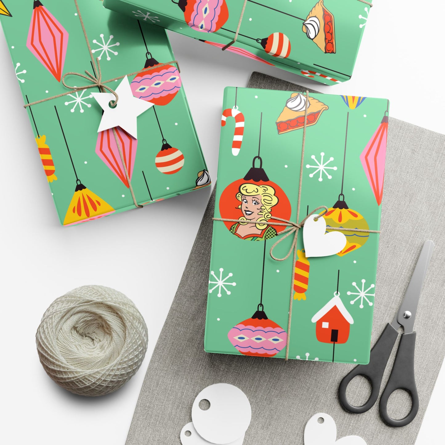 Blondie Holiday Wrapping Paper