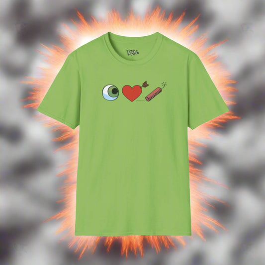 Eye Heart TNT Bizarro Crewneck Tee
