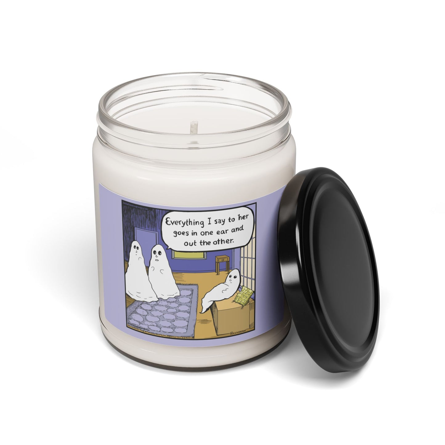 Six Chix- "Ghostly Thoughts" Soy Candle