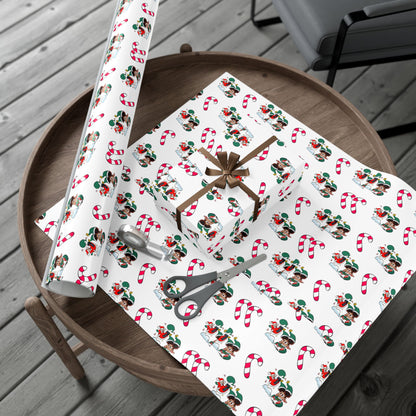 Beware of Toddler- Santa's Little Wrapper Wrapping Paper