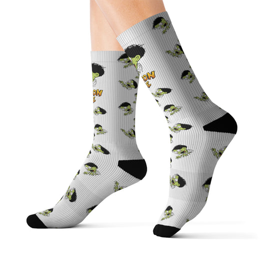 Edison Lee- "Frank-en-Lee" Halloween Socks