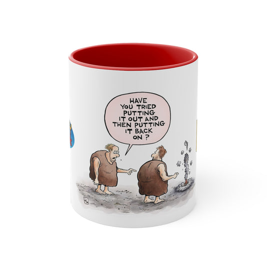 Insanity Streak “Tech Support” Comic Mug