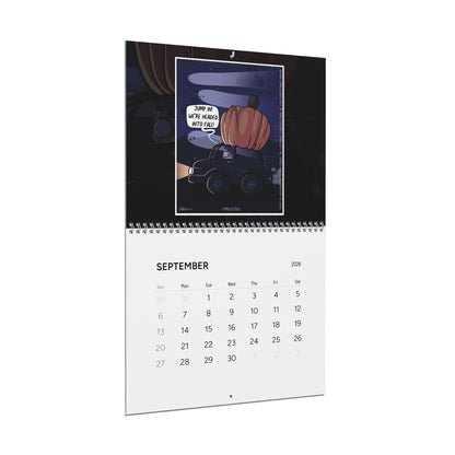 Comiclicious 2026 Wall Calendar