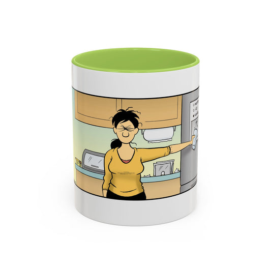 The Pajama Diaries- "Vodka" Accent Mug