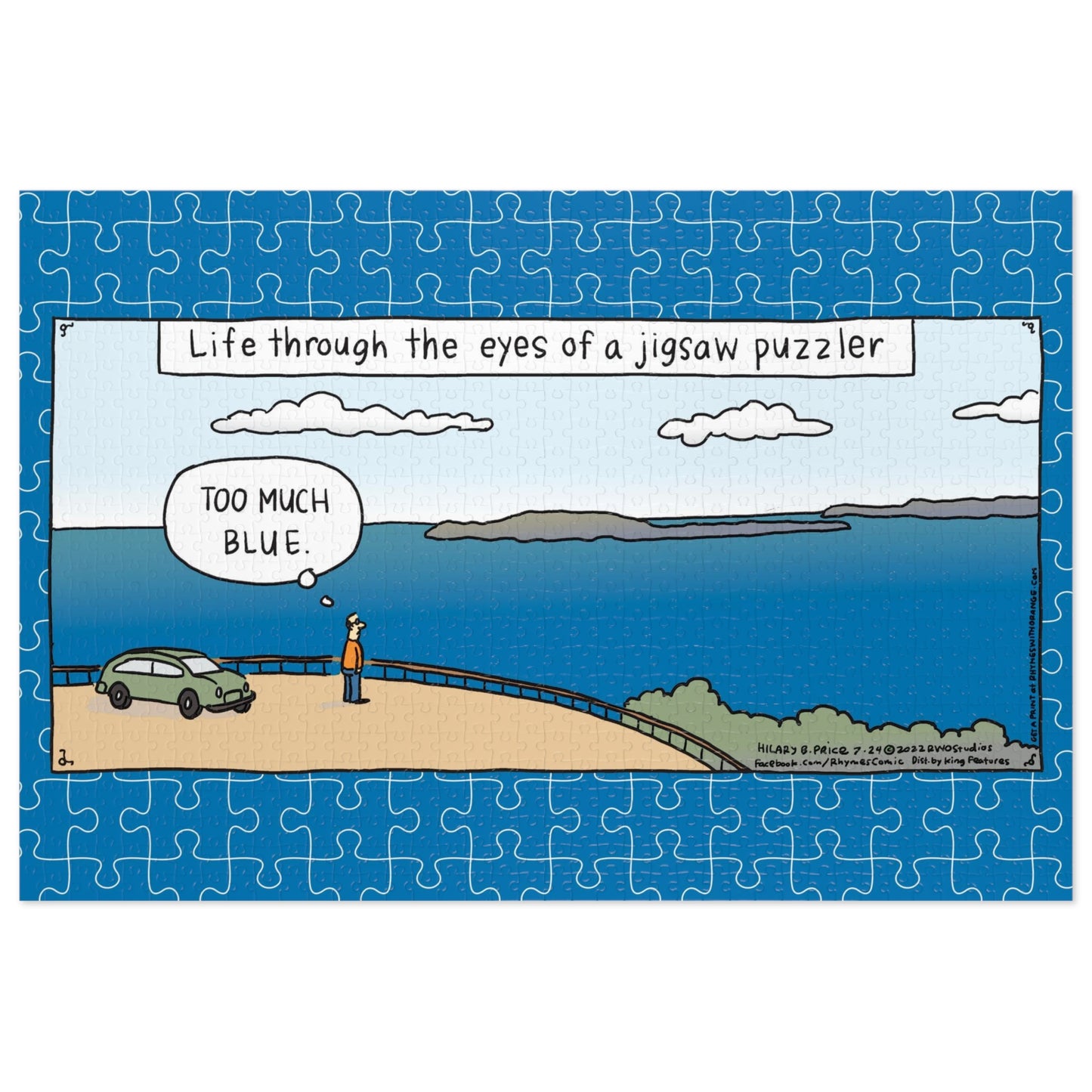 RHYMES WITH ORANGE Jigsaw Puzzle (1000-Piece)