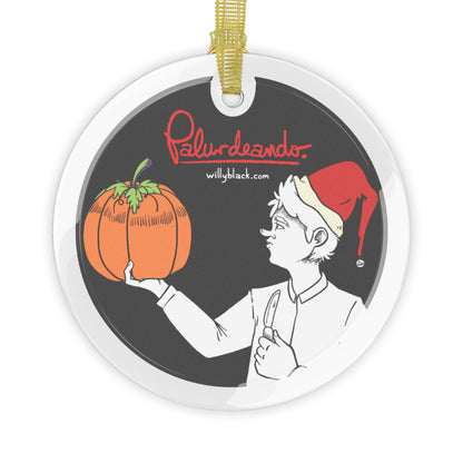 Palurdeando- Seasonal Confusion Glass Ornament