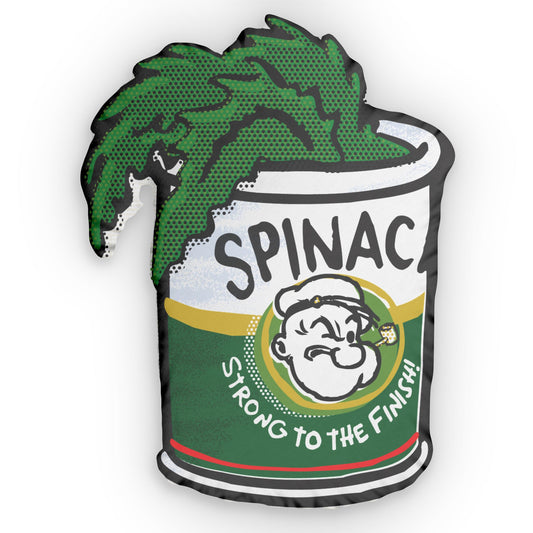 Popeye’s Power-Up Spinach Pillow