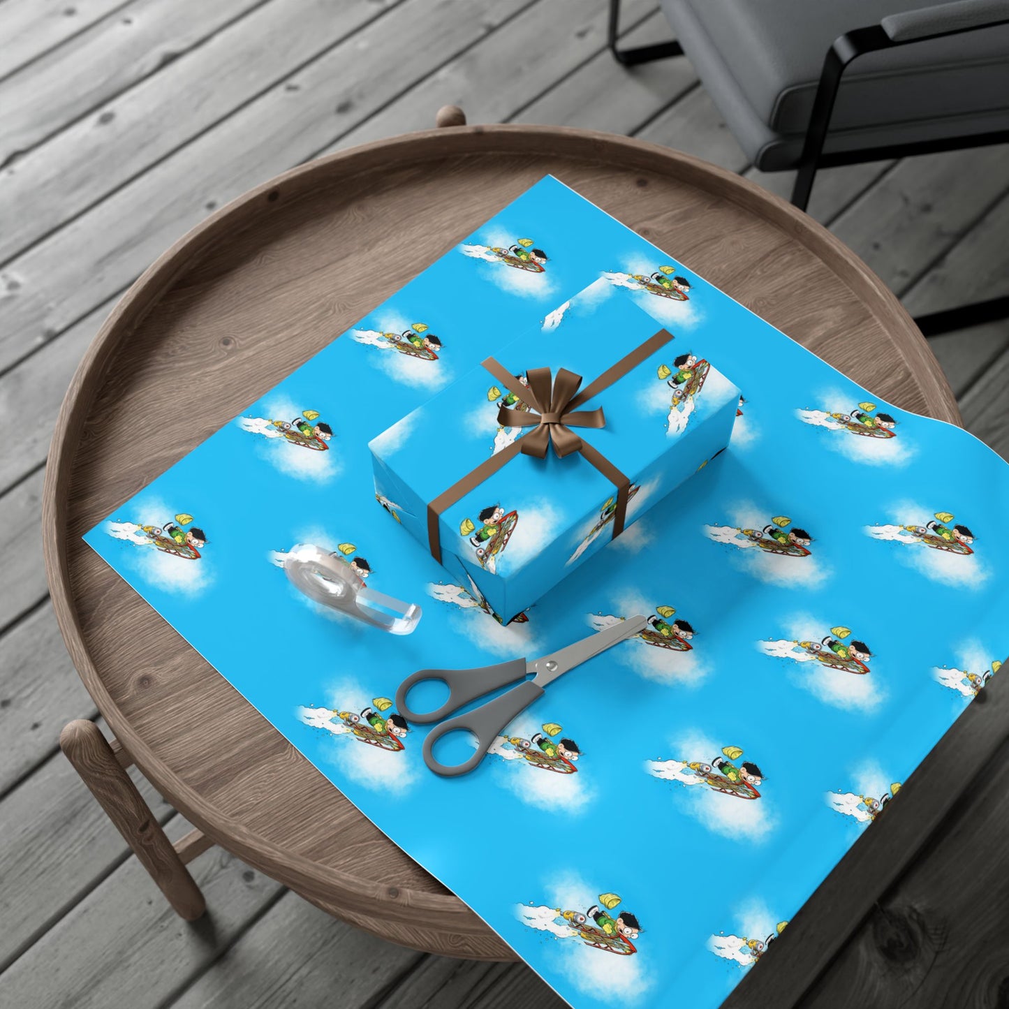 The Brilliant Mind of Edison Lee- “The Theory of Giftativity” Wrapping Paper