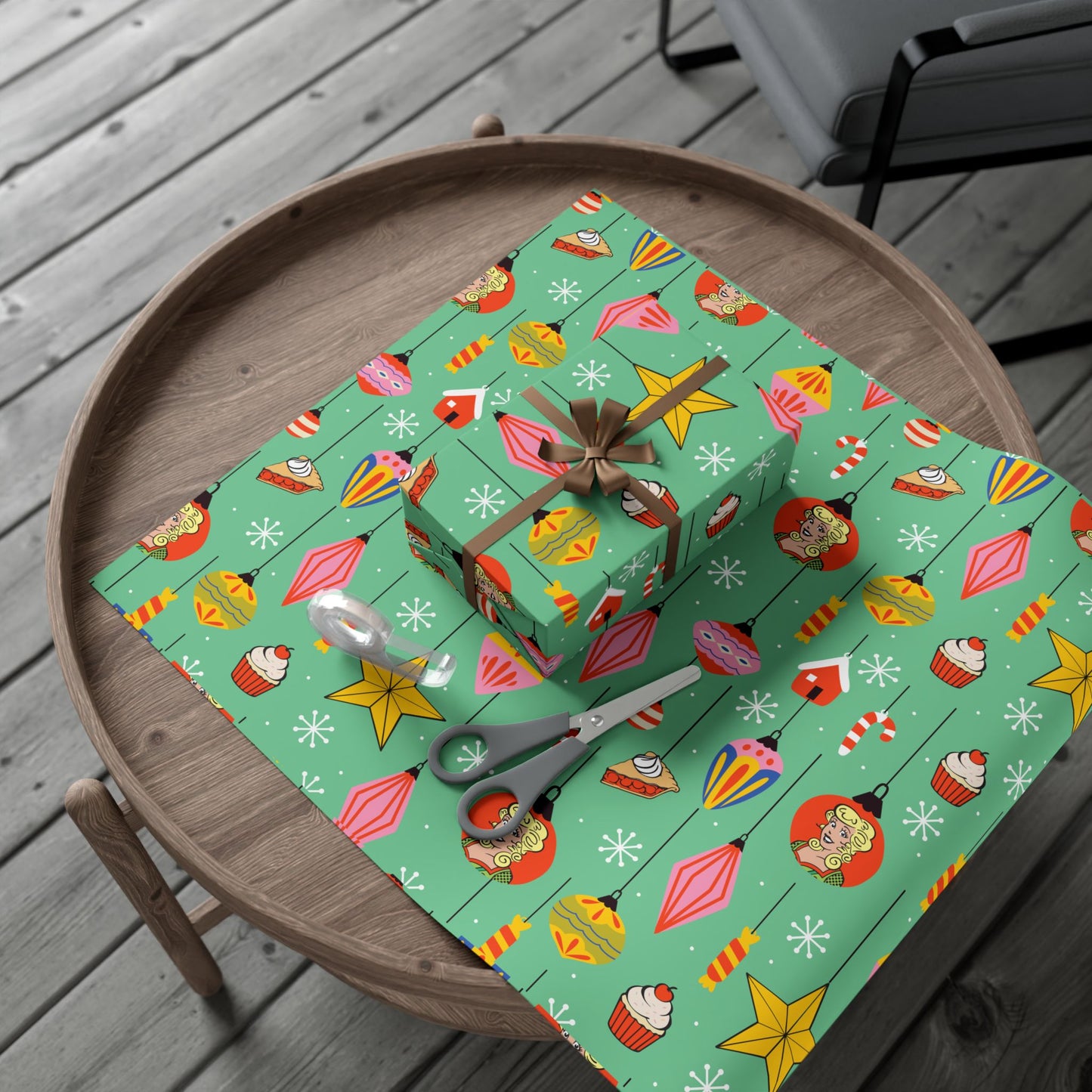 Blondie Holiday Wrapping Paper