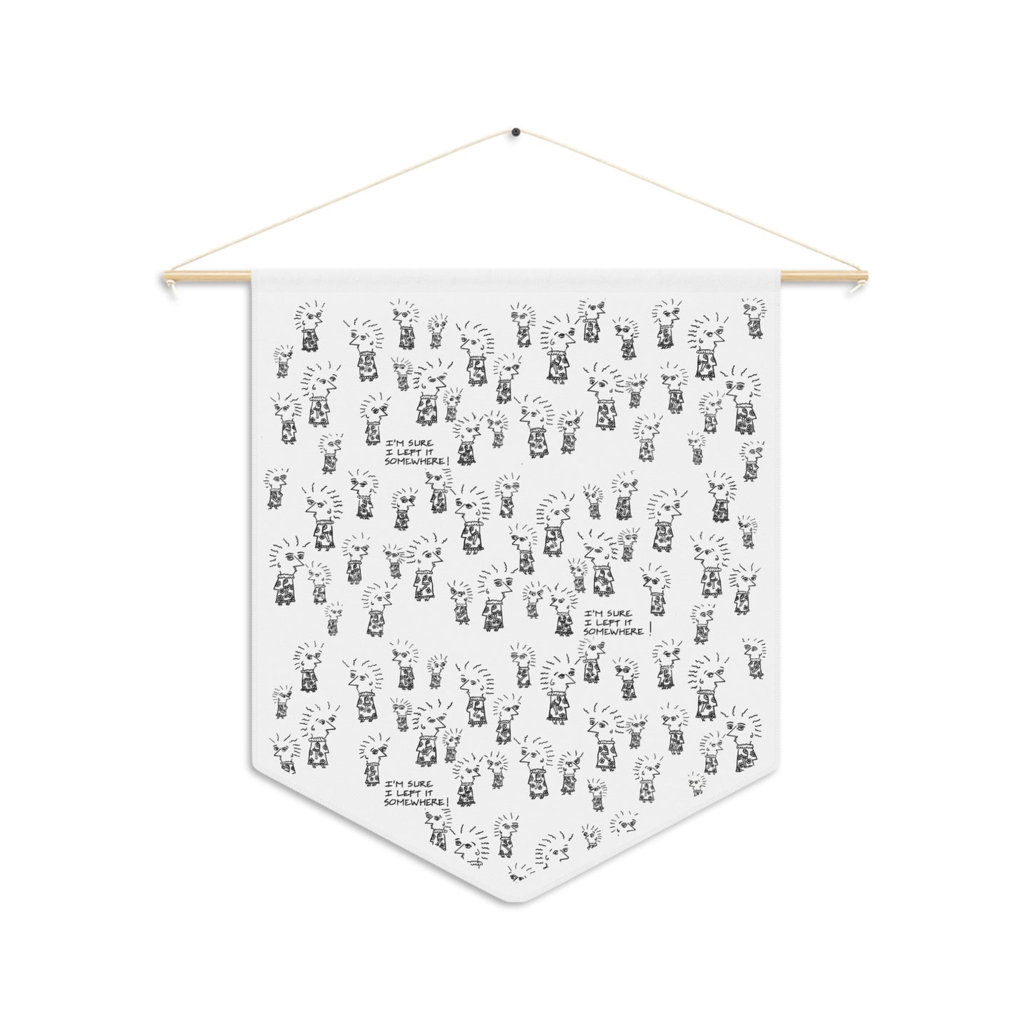 Alice- “Lost My Mind (Again)” Wall Pennant