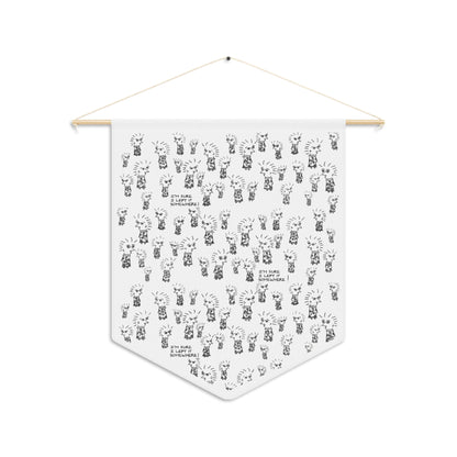 Alice- “Lost My Mind (Again)” Wall Pennant