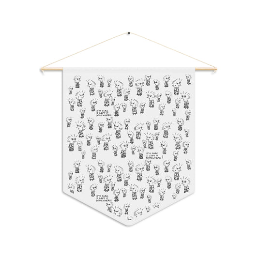 Alice- “Lost My Mind (Again)” Wall Pennant