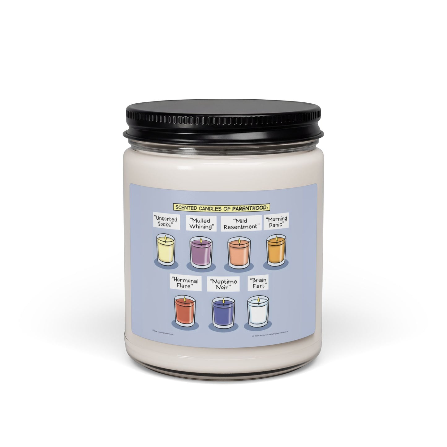 The Pajama Diaries – “Scents of Parenthood” Scented Soy Candle