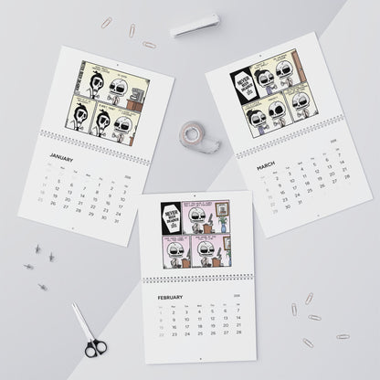 Never Been Deader 2026 Wall Calendar