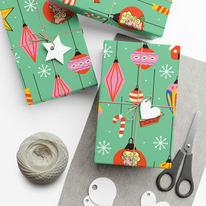 Blondie Holiday Wrapping Paper
