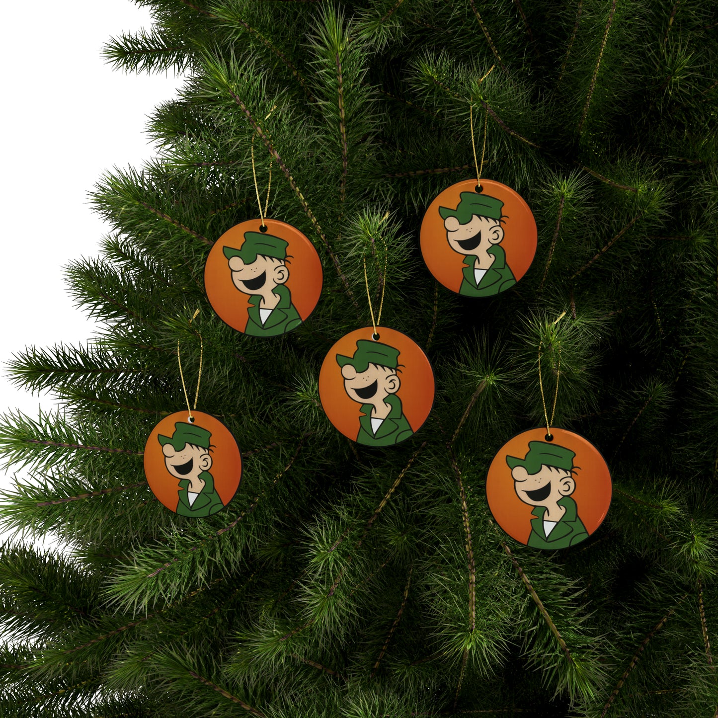 Beetle Bailey Holiday Ornaments (1pcs, 5pcs, 10pcs, 20pcs)