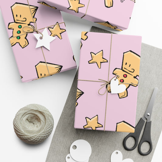 Daddy Daze "Angus Cookie" Holiday Wrapping Paper